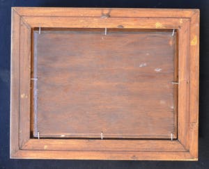 Niet of onleesbaar gesigneerd - Een glooiend landschap met figuren op een zandpad, boerderijen en een kasteel kopen? Bied vanaf 1!