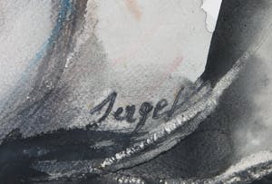 Serge Vandercam - Aquarel, Zonder titel kopen? Bied vanaf 175!