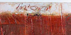 Antonio Poioumen - Acryl op doek, Tweeluik, La rouge mystiek kopen? Bied vanaf 200!