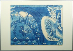 Rien Bakker - Ets en aquatint, Zonder titel - Ingelijst kopen? Bied vanaf 20!