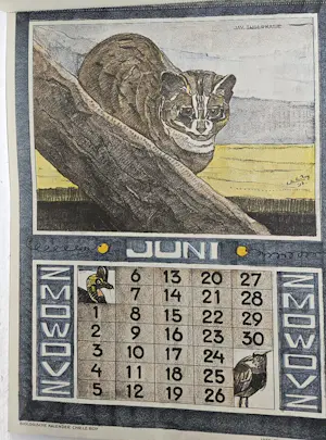 Chris Le Roy - Originele complete kalender 1937 heel met beschrijving kopen? Bied vanaf 300!
