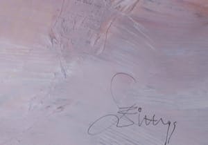Franscz Witte - Acryl en collage op papier, Tegenstelling - Ingelijst (Groot) kopen? Bied vanaf 80!