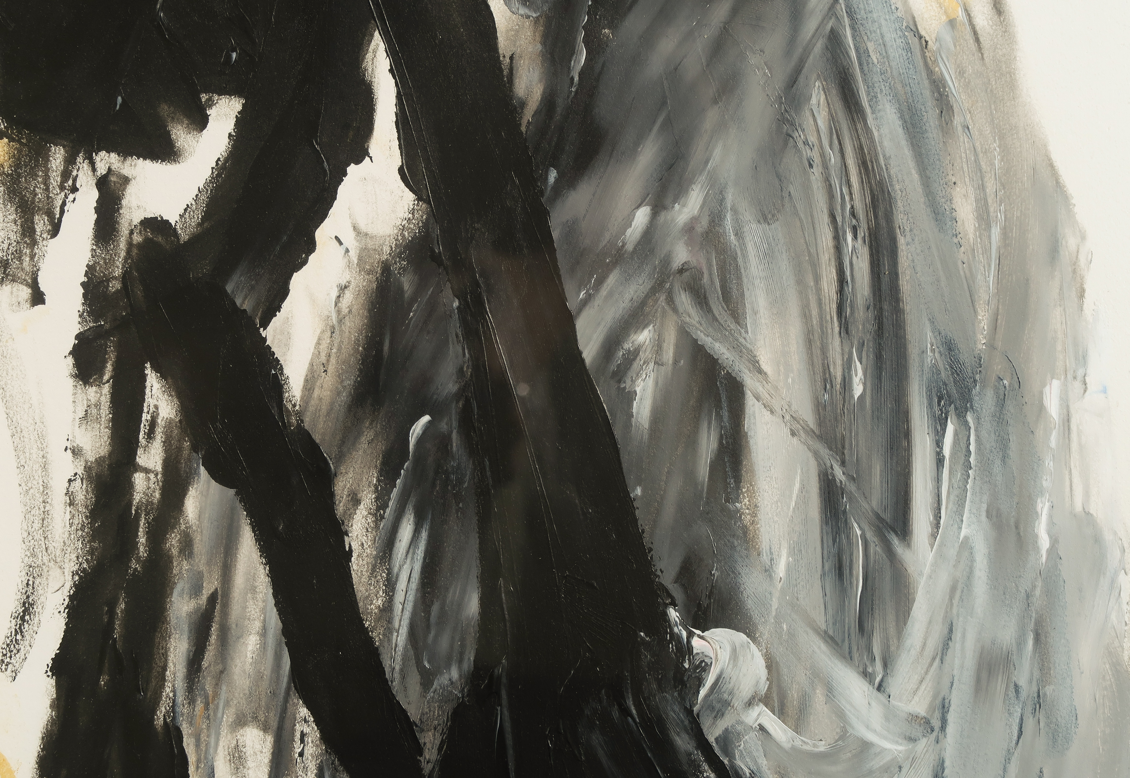 Bob Kovel - Gouache, Zonder titel - Ingelijst kopen? Bied vanaf 1!