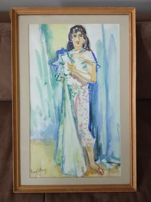 Freek van den Berg - Portret van een dame kopen? Bied vanaf 90!