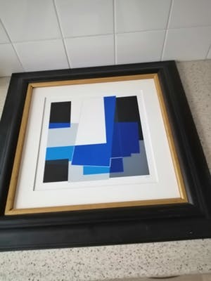 Henk van Trigt - Prachtig abstract schilderij topwerk kopen? Bied vanaf 175!