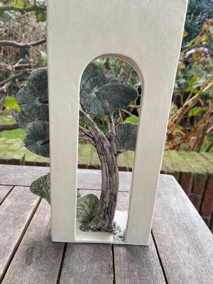 Margreet de Vries - kijkdoos met landschap kopen? Bied vanaf 50!