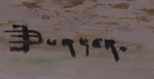 Joop Burger - Olieverf op paneel, Boten op zee - Ingelijst kopen? Bied vanaf 20!