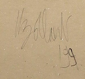 Jan Bollaert - Acryl op doek, Purple man (Zeer Groot) kopen? Bied vanaf 1!