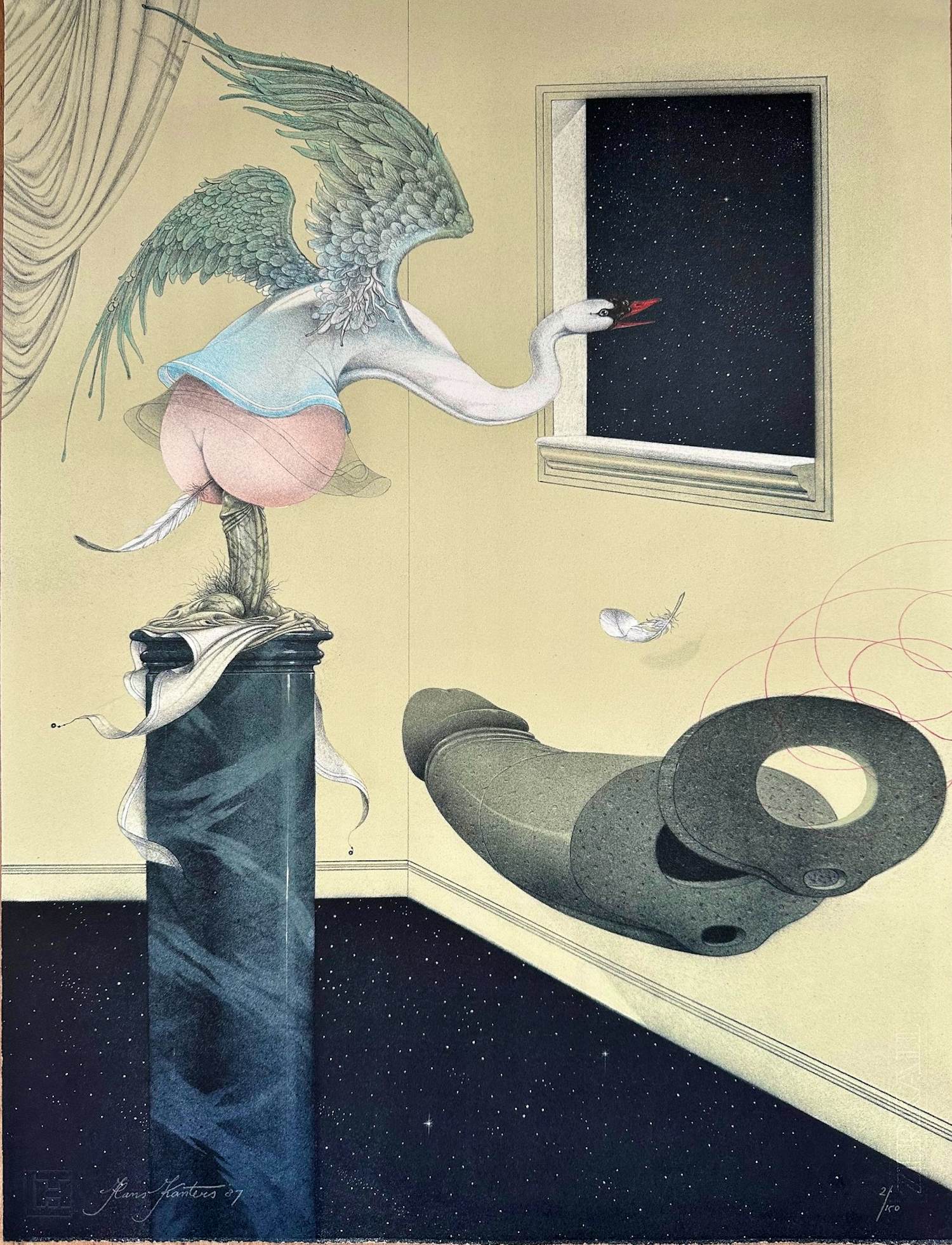 Hans Kanters - Leda's night kopen? Bied vanaf 175!