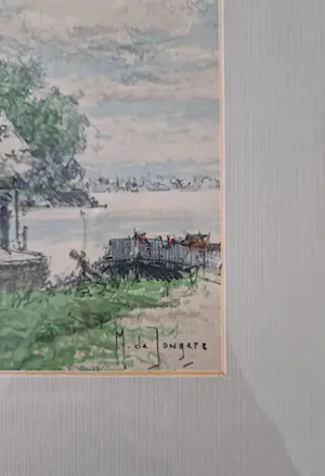 Marius de Jongere - Dorpje aan het water kopen? Bied vanaf 75!