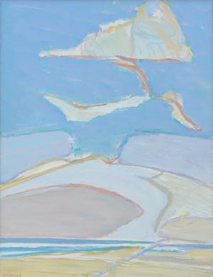 Paul Overhaus - Acryl op doek, Januari - Ingelijst kopen? Bied vanaf 100!