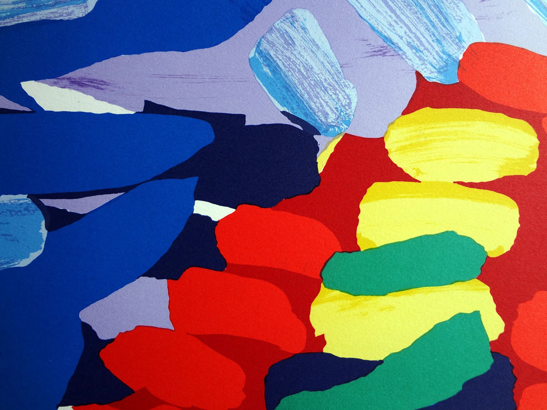 Karel Appel - 'See Me Running Again' - handgesigneerde litho - 1978 kopen? Bied vanaf 495!