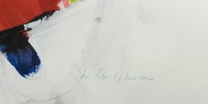 Jan Peter van Opheusden - Olieverf op papier, Zonder titel - Ingelijst (Zeer groot) kopen? Bied vanaf 300!