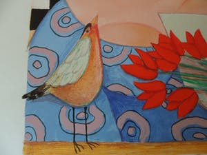 Ada Breedveld - Zeefdruk. Titel, "Hiep, Hiep, Hoera" . kopen? Bied vanaf 50!