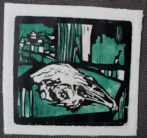 Fon Klement - Houtsnede: Natura Morta kopen? Bied vanaf 75!