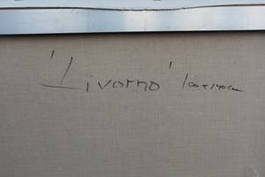 Peter Meijer - Acryl op doek: Livorno - 2003 (groot!) kopen? Bied vanaf 550!