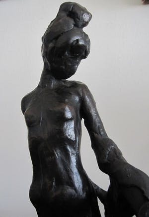 Karel Gomes - Naakt, zich afdrogend na het bad kopen? Bied vanaf 325!