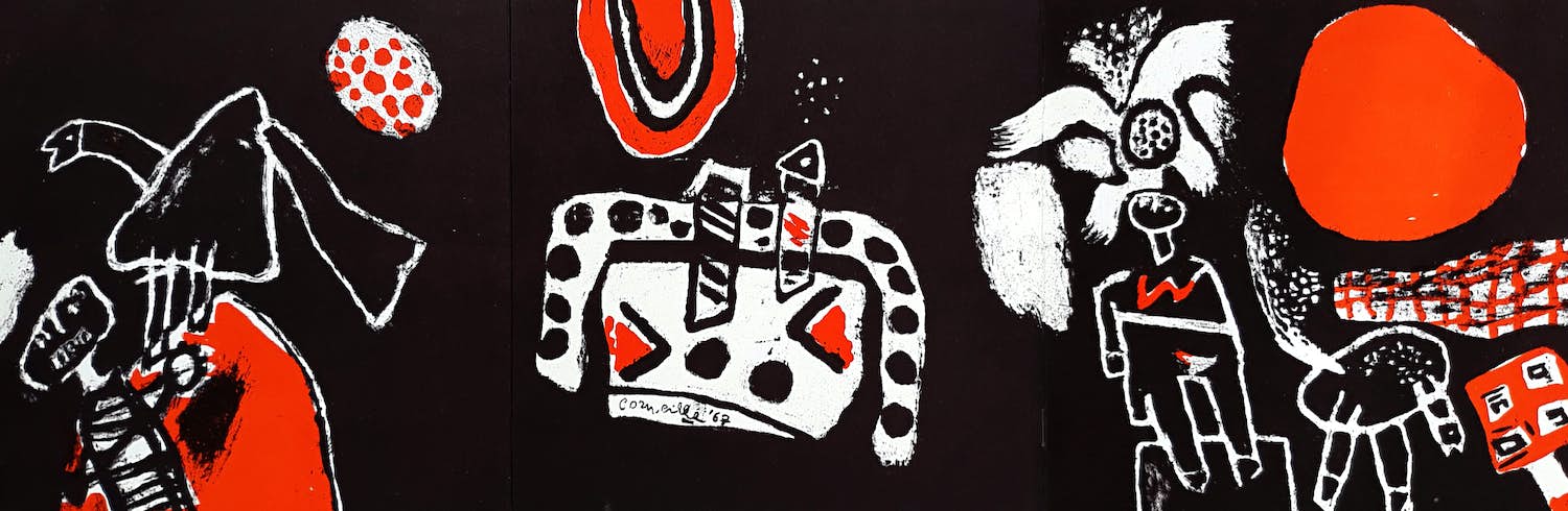 Corneille - Hombu (1967), publicatie met originele litho kopen? Bied vanaf 55!