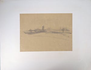 Wim de Bruin - Aquarel met inkt op papier, De Lek bij Wijk bij Duurstede kopen? Bied vanaf 1!