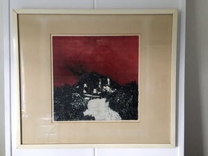 Andre Kerkhoven - Kleurets, Ingelijst kopen? Bied vanaf 65!