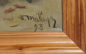 Henri Matthijs - Olieverf op doek, Bloemstilleven - Ingelijst kopen? Bied vanaf 200!