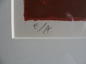 Corneille - Litho, Une journeé d'eté - Ingelijst kopen? Bied vanaf 250!