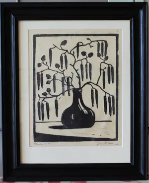 Jac. de Beer - Z.t. (elzentak in vaas) kopen? Bied vanaf 40!