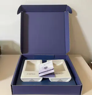 Plateelbakkerij Schoonhoven - Kunstaardewerken Suiker en melkhouder ontwerp Johan Huijzer kopen? Bied vanaf 28!