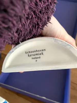 Johan Huijzer - Suiker en melkhouder schoonhoven keramiek van Johan Huijzer kopen? Bied vanaf 1!