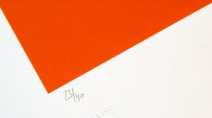 Genevieve Claisse - Cercle orange 2015 - Giclee - handgesigneerd - oplage 40 kopen? Bied vanaf 155!