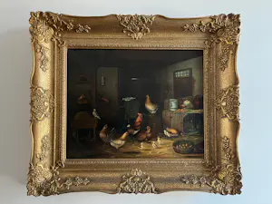 Hermanus van Tankeren - Stal met haan en kippen kopen? Bied vanaf 150!