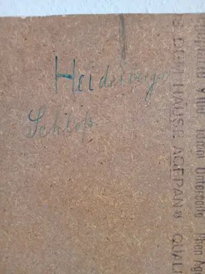 Minna Ennulat - Das Heidelberger Schloss - berühmte Künstlerin der naiven Kunst kaufen? Bieten Sie von 70!