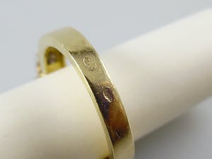 18k tri-colour gouden ring Guy La Roche met  0.28 ct diamanten - ringmaat 17 kopen? Bied vanaf 360!