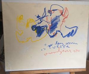 Anton Heyboer - Lady woman with long rope kopen? Bied vanaf 35!