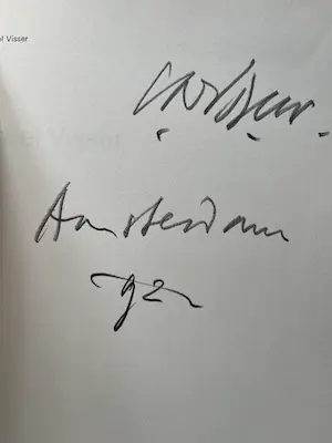 Carel Visser - 5 GESIGNEERDE BOEKJES EN BROCHURES kopen? Bied vanaf 150!