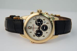 245356 - 18 krt Rosé gouden CHOPARD Grand Prix Monaco Historique -Ltd ed. 50 ex! kopen? Bied vanaf 7800!
