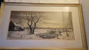 Antoon Hemert - Winterlandschap kopen? Bied vanaf 15!