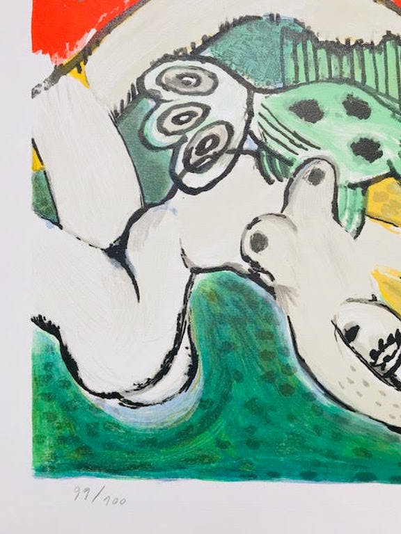 Corneille - Corneille - les poissons volants - 1975 - INGELIJST kopen? Bied vanaf 275!