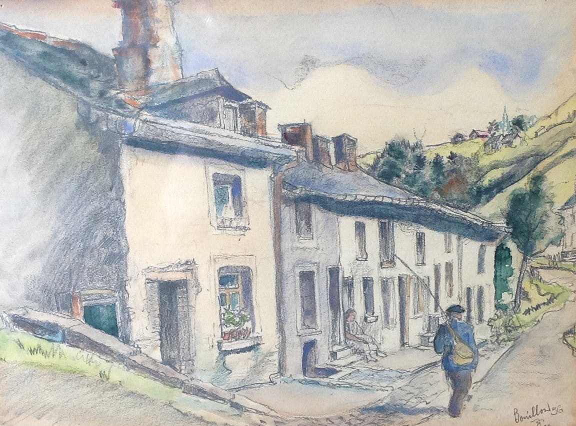 Johan Eshuis - Frans straatje (Bouillon) kopen? Bied vanaf 50!