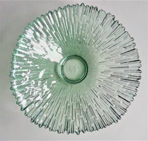 Pavel Panek - Sklo Union Schaal - Geperst glas - Jaren '80 kopen? Bied vanaf 10!