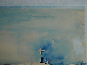 Niet of onleesbaar gesigneerd - Aquarel, “Zonder titel” – gesigneerd kopen? Bied vanaf 1!