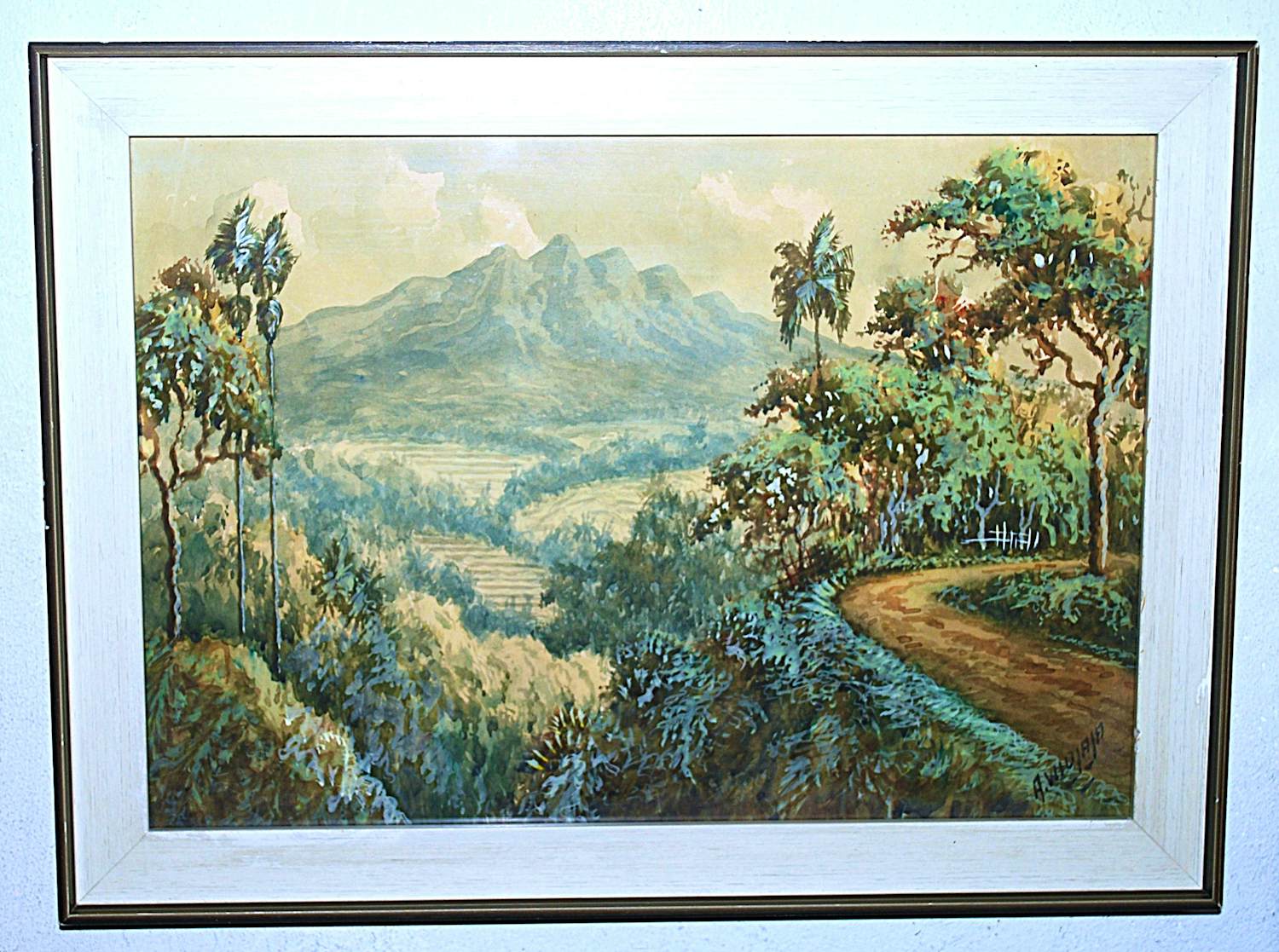 Anton Huang - Javaans landschap kopen? Bied vanaf 10!