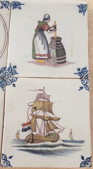 Koninklijke Tichelaar Makkum - beroepen & maritieme taferelen kopen? Bied vanaf 1!