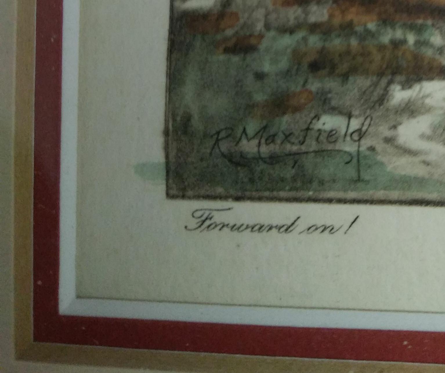 Niet of onleesbaar gesigneerd - Jachttafereel met paarden kopen? Bied vanaf 1!