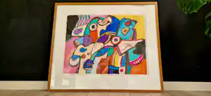 Jan Cobbaert - Abstracte beesten vendu pour 525€ !