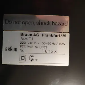 Dieter Rams - Braun atelier T1 en C1 kopen? Bied vanaf 100!