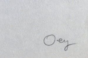 Tjeng Sit Oey - Linosnede op rijstpapier, Zonder titel kopen? Bied vanaf 20!