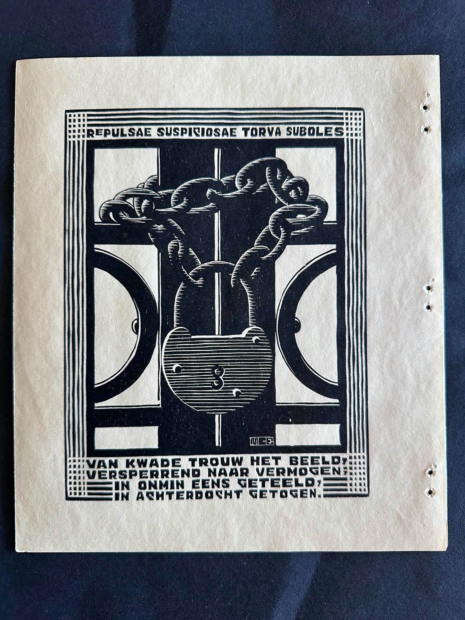 Maurits Cornelis Escher - Hangslot kopen? Bied vanaf 1075!
