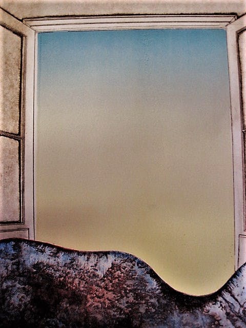 Manuel Menan - Madrileens Graficus - "Naakt voor open Raam" Zeer beperkte Oplage (25) kopen? Bied vanaf 1!