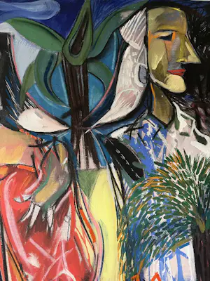 Rumen Rachev - Vrouwen in kleurrijk landschap kopen? Bied vanaf 350!